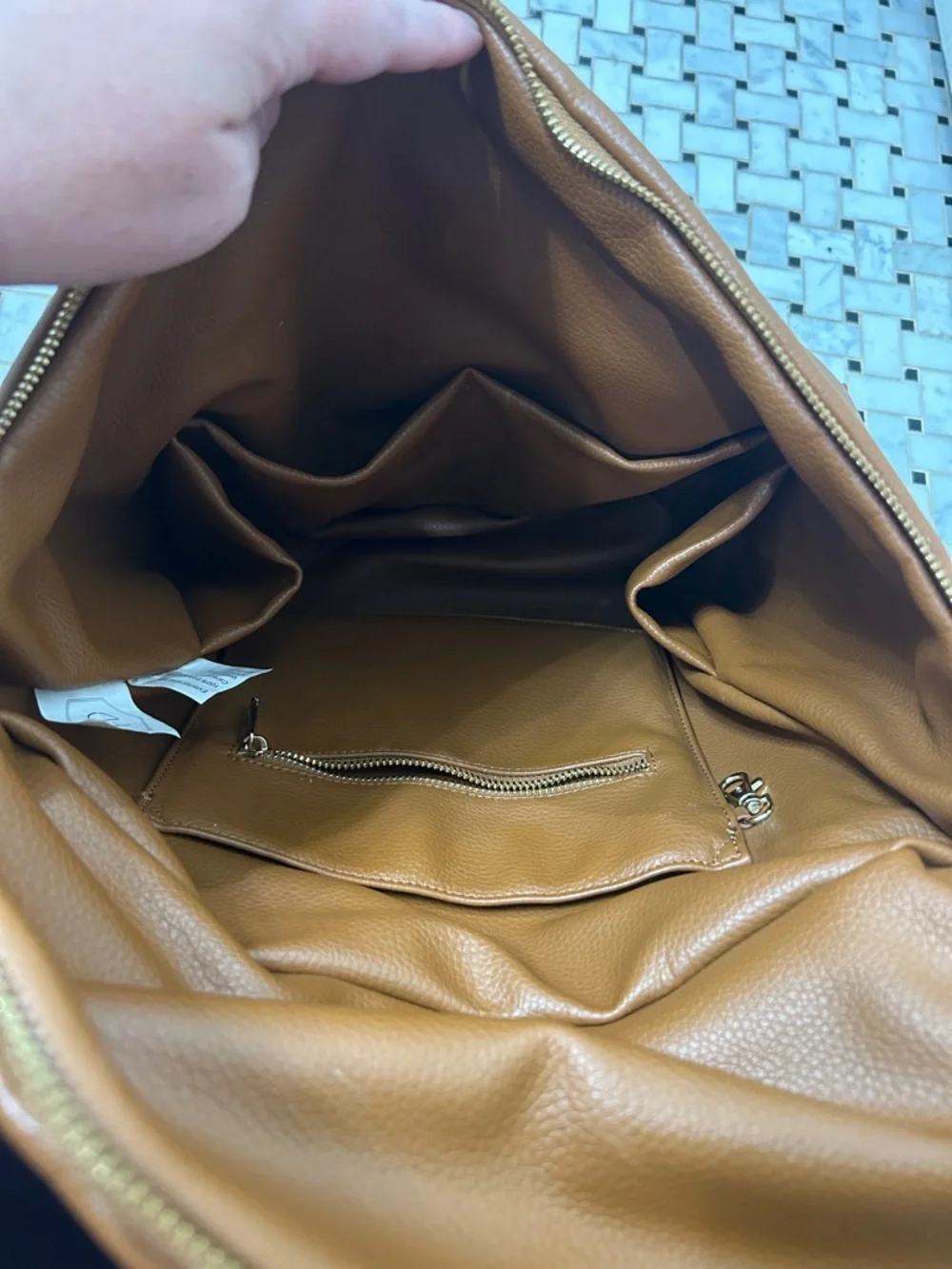 Fawn Design the original diaper bag backpack brown